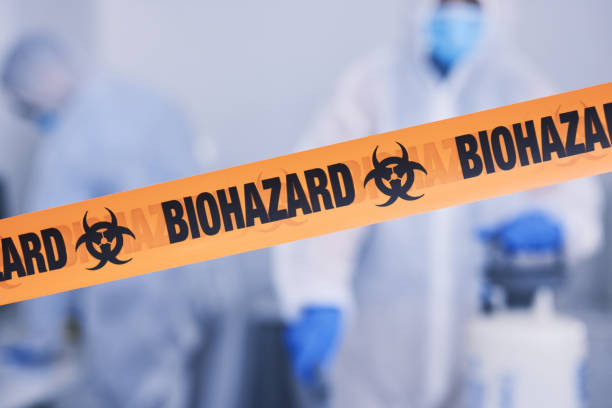 Professional Infectious Disease Decontamination technician working in New Paris, IN